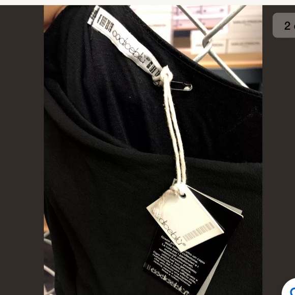 NWT Codiceblu’ One Shoulder Dress Sz S - Picture 2 of 8